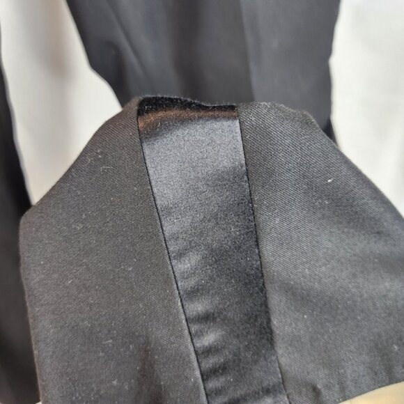 Maje wool blend pants with side satin side M(38) in EUC - Picture 3 of 9